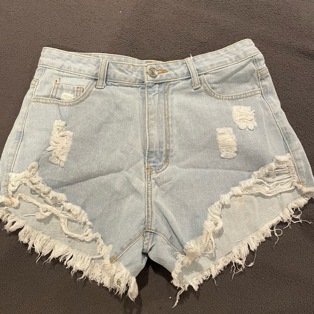 SHEIN denim shorts brand new